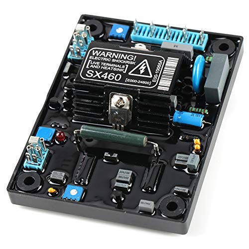 Uadme Spannungsregler, SX460 Eingang 190-264VAC Automatischer Motorspannungsregler AVR Generator Zubehör von Uadme