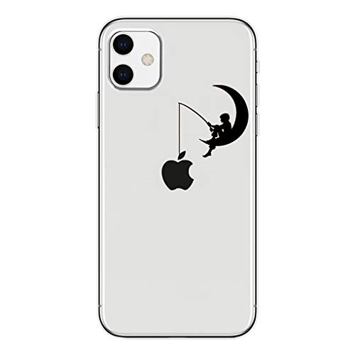 Ubeshine Hülle für iPhone 11 Handyhülle Transparent Ultra Dünn Stoßfest Kratzfest Flexibel Weiche Silikon Bumper Mode Chic Musterdesign Schutzhülle für iPhone 11 Slim Case Cover- Crystal Clear von Ubeshine