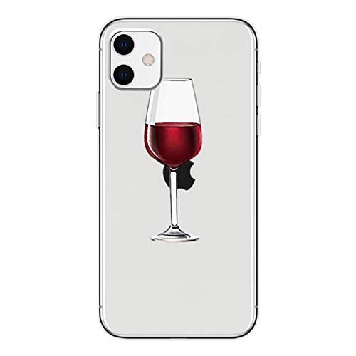 Ubeshine Hülle für iPhone 11 Handyhülle Transparent Ultra Dünn Stoßfest Kratzfest Flexibel Weiche Silikon Bumper Mode Chic Musterdesign Schutzhülle für iPhone 11 Slim Case Cover- Crystal Clear von Ubeshine