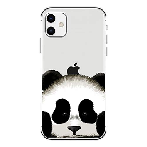 Ubeshine Hülle für iPhone 11 Handyhülle Transparent Ultra Dünn Stoßfest Kratzfest Flexibel Weiche Silikon Bumper Mode Chic Musterdesign Schutzhülle für iPhone 11 Slim Case Cover- Crystal Clear von Ubeshine