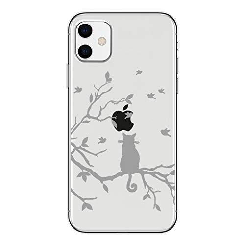 Ubeshine Hülle für iPhone 11 PRO Handyhülle Transparent Ultra Dünn Stoßfest Kratzfest Weiche Silikon Bumper Mode Chic Musterdesign Schutzhülle für iPhone 11 PRO Slim Case Cover- Crystal Clear von Ubeshine