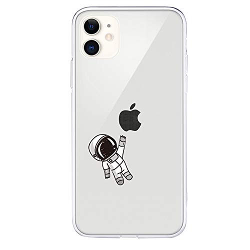 Ubeshine Hülle für iPhone 11 PRO MAX Handyhülle Transparent Ultra Dünn Stoßfest Weiche Silikon Bumper Mode Chic Musterdesign Schutzhülle für iPhone 11 PRO MAX Slim Case Cover- Crystal Clear von Ubeshine