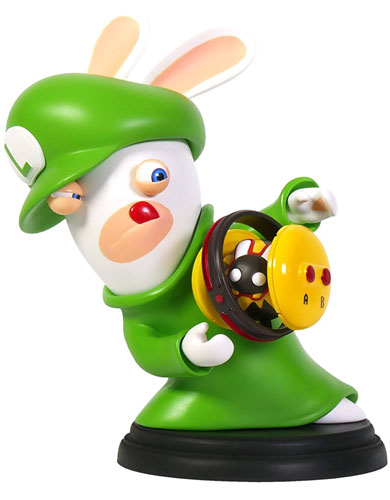 Mario & Rabbids Kingdom Battle Figur Rabbid Luigi (16,5 cm) von Ubi Soft