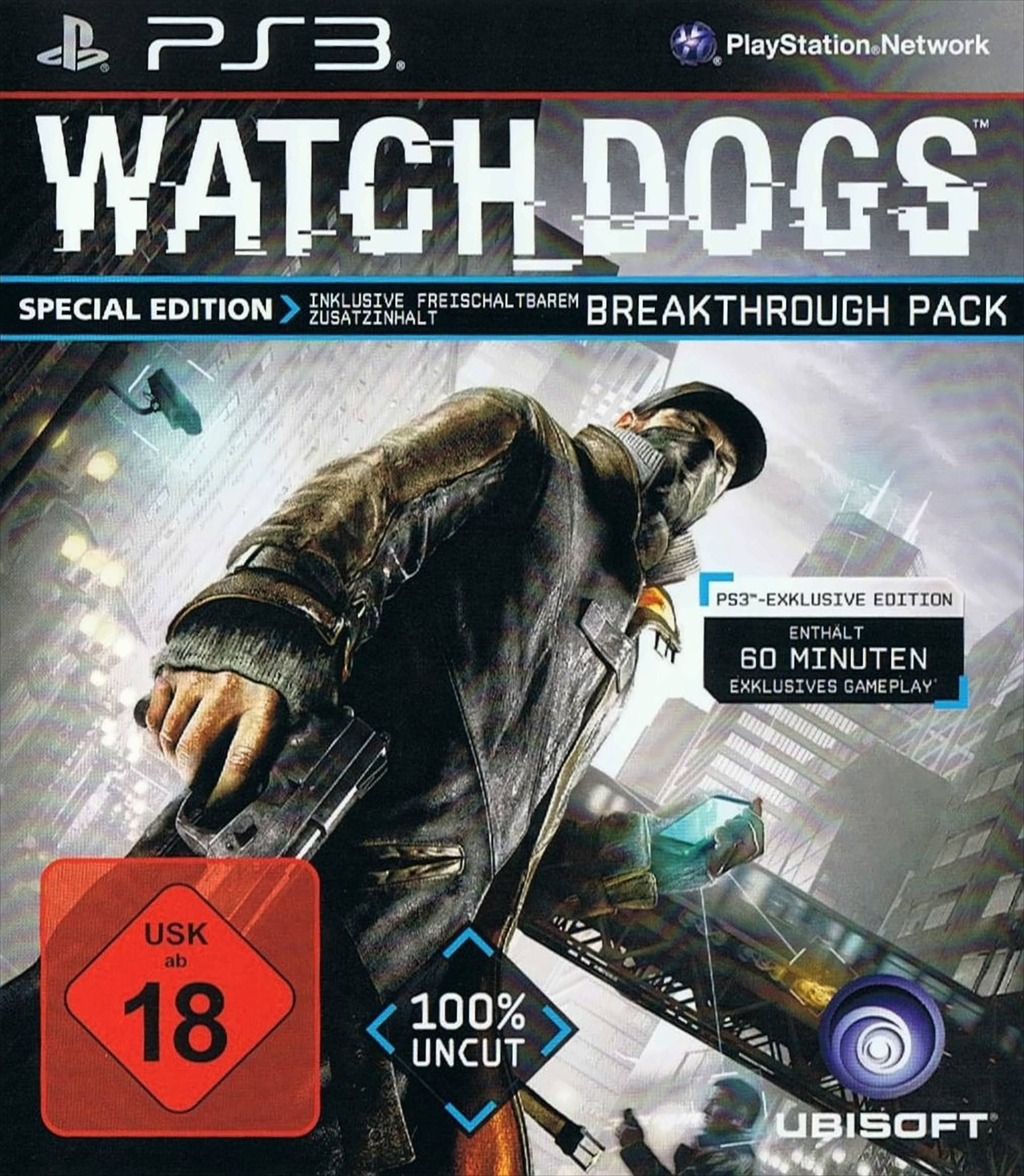 Watch Dogs - Special Edition [Sony PlayStation 3] von Ubi Soft