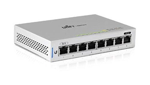 UbiQuiti UniFi 5 x Switch 8 Managed Network Switch Gigabit Ethernet (10/100/1000) Energie Über Ethernet (PoE) Unterstützung Grau, US-8-5 von Ubiquiti Networks