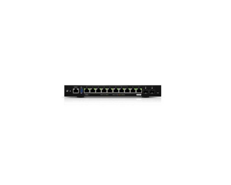 Ubiquiti Networks ER-12-EU - EdgeRouter 12, 10-Port Gigabit-Router mit... Netzwerk-Switch von Ubiquiti Networks