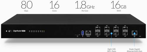 Ubiquiti Networks ER-8-XG LAN-Router von Ubiquiti Networks