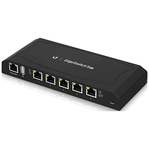 Ubiquiti Networks EdgeSwitch 5XP Managed Gigabit Ethernet (10/100/1000) Power over Ethernet (PoE) Black von Ubiquiti Networks