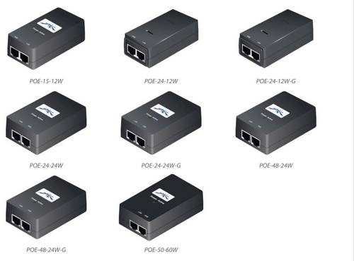 Ubiquiti Networks POE-24-12W-G PoE Injektor 1 GBit/s von Ubiquiti Networks