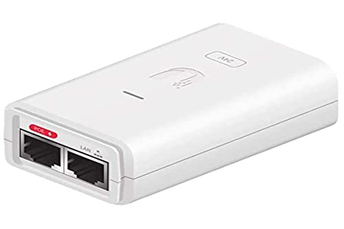 Ubiquiti Networks PoE Injector, 24VDC, 0.3A Gigabit, POE-24-7W-G-WH (Gigabit White) von Ubiquiti Networks