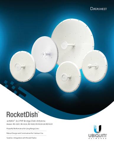 Ubiquiti Networks RD-5G30-LW WLAN Parabol-Antenne 5GHz von Ubiquiti Networks