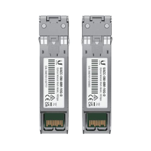 Ubiquiti Networks UACC-OM-MM-10G-D-2 Netzwerk-Transceiver-Modul Faseroptik 10000 Mbit/s 850 nm von Ubiquiti Networks