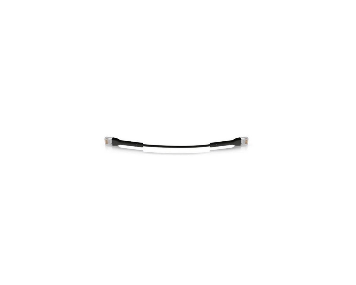 Ubiquiti Networks UC-PATCH-0.3M-RJ45-BK - Patchkabel Cat.6, U/UTP, 0,3m, schwarz LAN-Kabel, (30,00 cm) von Ubiquiti Networks