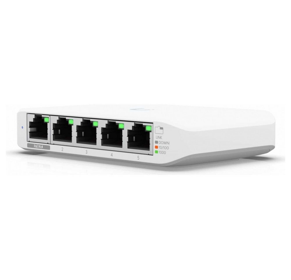 Ubiquiti Networks Ubiquiti UniFi Flex-Mini Switch 3er Pack WLAN-Router, PoE-fähig für einfache Nutzung von Ubiquiti Networks