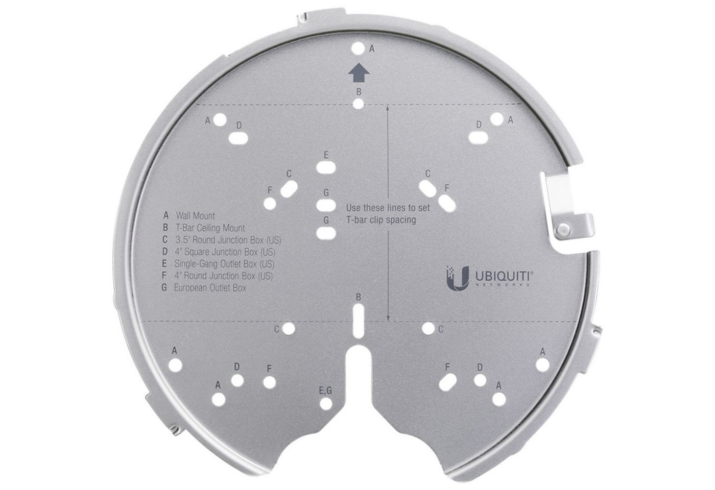 Ubiquiti Networks Ubiquiti UniFi Professional Mounting System, Netzwerk-Adapter Ubiquiti Networks Ubiquiti UniFi Professional Mounting System, Netzwerk-Adapter von Ubiquiti Networks