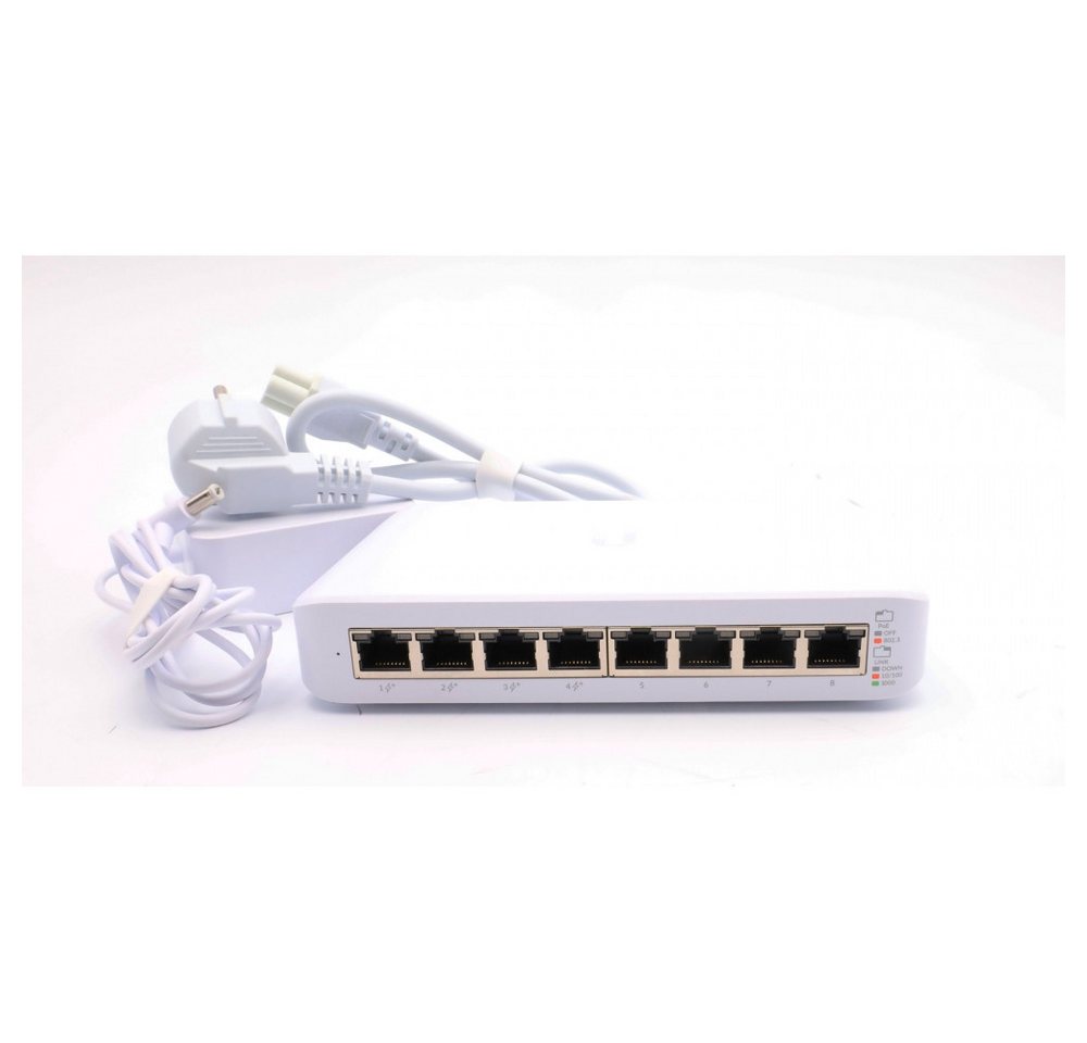 Ubiquiti Networks Ubiquiti UniFi Switch Lite USW-Lite-8-POE Switch Netzwerk-Switch (Vollständig verwalteter Ethernet-Switch mit 8 Ports) von Ubiquiti Networks