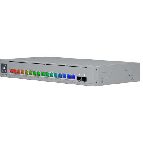 Ubiquiti Pro Max 16 PoE Managed Switch 2X 10G SFP, 4X 2.5GbE (PoE), 12x 1GbE (PoE) von Ubiquiti Networks