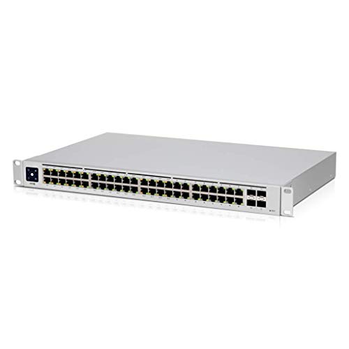 Ubiquiti USW-48-POE Gigabit-Ethernet-Switch, 48 Ports, 32 PoE+ Ports, 4 SFP, 1,3-Zoll-Touch-LCM, verwaltet durch UniFi-Controller, 210-W-Netzteil Ubiquiti USW-48-POE Gigabit-Ethernet-Switch, 48 Ports, 32 PoE+ Ports, 4 SFP, 1,3-Zoll-Touch-LCM, verwaltet durch UniFi-Controller, 210-W-Netzteil von Ubiquiti Networks