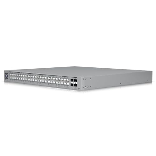 Ubiquiti USW-PRO-MAX-48-POE Netzwerk-Switch L3 2.5G Ethernet (100/1000/2500) Energie Über Ethernet (PoE) Unterstützung Grau von Ubiquiti Networks