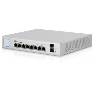 Ubiquiti UniFi 8-Port PoE+ Smart Managed Switch 2x SFP 8x PoE+ max. 150W von Ubiquiti Networks