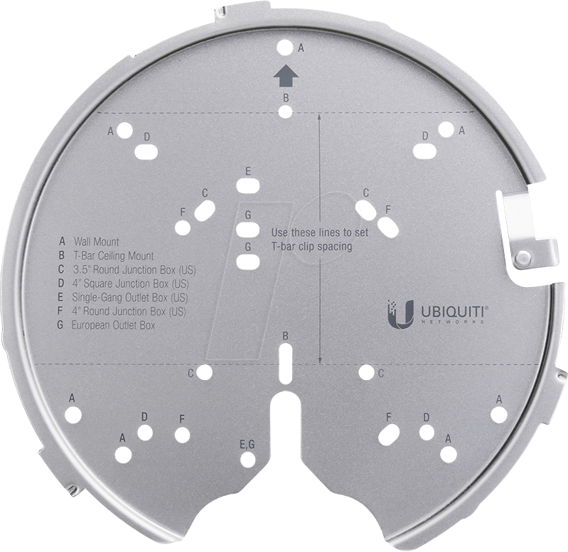 UBI U-PRO-MP - UniFi Professional Mounting System U-PRO-MP von Ubiquiti