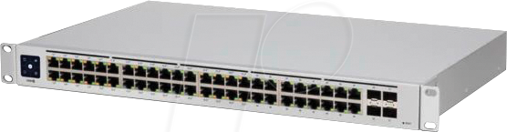 UBI USW-48-POE - Switch, 52-Port, Gigabit Ethernet, SFP, PoE+ von Ubiquiti