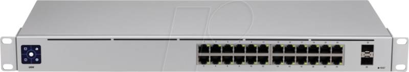 UBI USW24 - Switch, 26-Port, Gigabit Ethernet, SFP von Ubiquiti