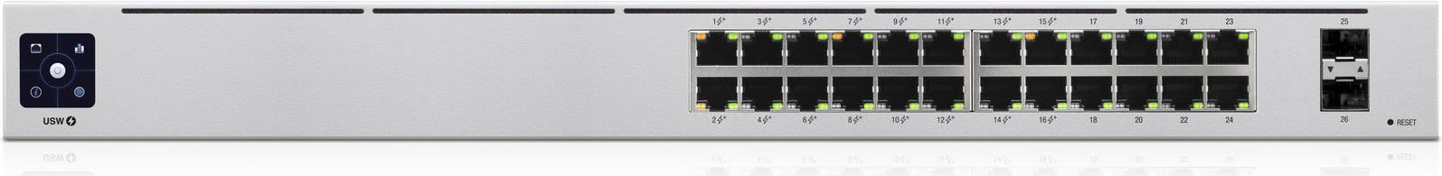 UBIQUITI USW-24-POE 802.3at Gen2 24-Port PoE-Gigabit-Switch mit SFP (USW-24-POE) von Ubiquiti