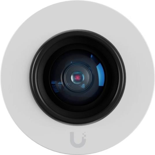 Ubiquiti AI Theta Professional Long-Distance Lens. Typ: Linse, Unterstützte Positionierung: Drinnen, Produktfarbe: Weiß. Größe des Bildsensors: 1/1.8, Megapixel (ca.): 8 MP, Blickwinkel, diagonal: 60°. Übertragungstechnik: Kabelgebunden. Eingangsspannung: 5 V, Stromverbrauch (max.): 2,5 W. Durchmesser: 3,66 cm, Tiefe: 58,9 mm, Gewicht: 60 g (UVC-AI-THETA-PROLENS50) von Ubiquiti