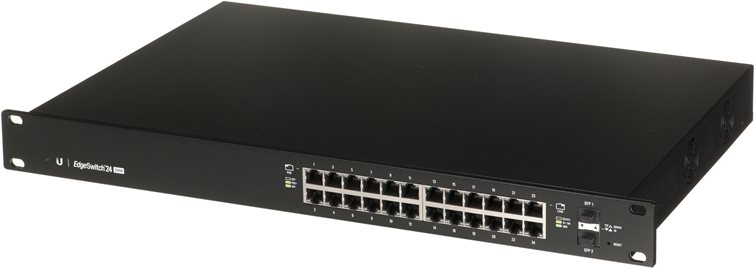 Ubiquiti EdgeSwitch 24 Rackmount Gigabit Managed Switch, 24x RJ-45, 2x SFP, 250W PoE+ (ES-24-250W) von Ubiquiti