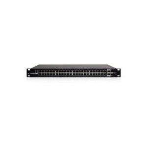 Ubiquiti EdgeSwitch 48 - Switch - verwaltet - 48 x 10/100/1000 (PoE+) + 2 x Gigabit SFP / 10 Gigabit SFP+ + 2 x SFP - an Rack montierbar - PoE+ (ES-48-500W) von Ubiquiti