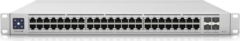 Ubiquiti Enterprise 48 PoE Managed L3 2.5G Ethernet (100/1000/2500) Power over Ethernet (PoE) Grau (USW-ENTERPRISE-48-POE-UK) von Ubiquiti