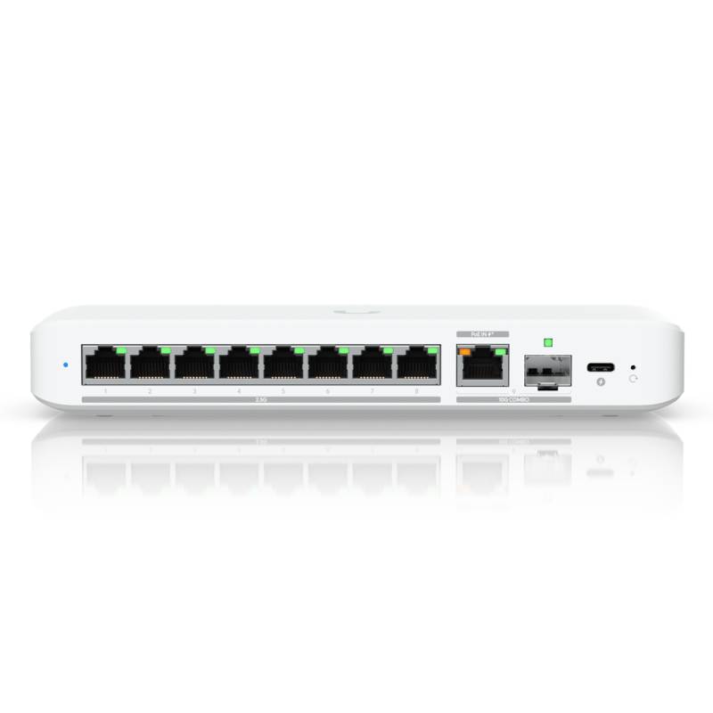 Ubiquiti Flex 2.5G Managed Switch B-Ware 8x 2.5 Gigabit Ethernet, 1x 10G SFP+/RJ45 (PoE+) Kombi Port von Ubiquiti