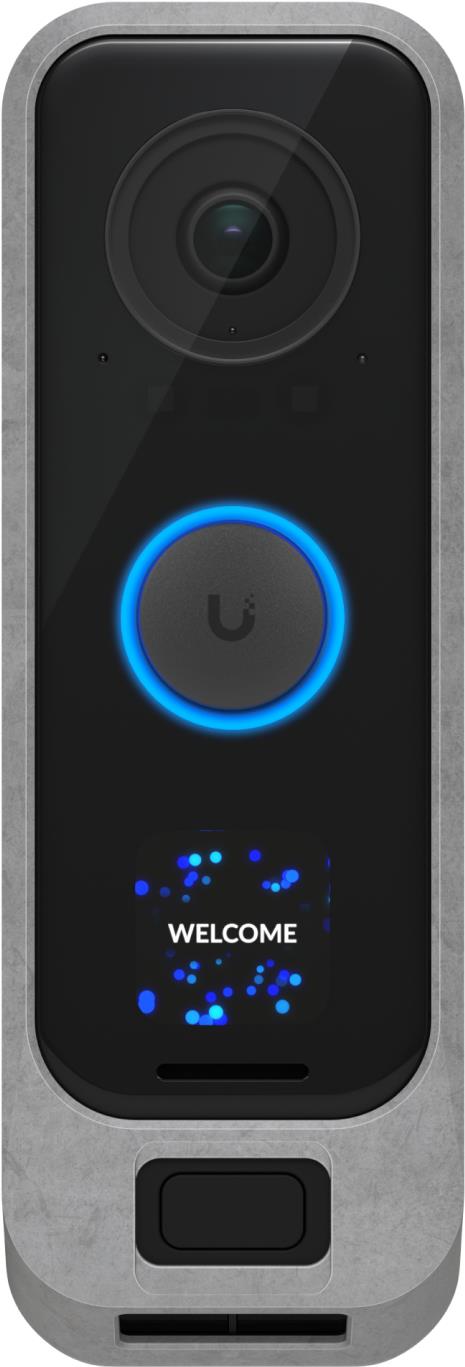 Ubiquiti G4 Doorbell Pro Cover Grau Polycarbonat (PC) 1 Stück(e) (UACC-G4-DB-PRO-COVER-CONCRETE) von Ubiquiti