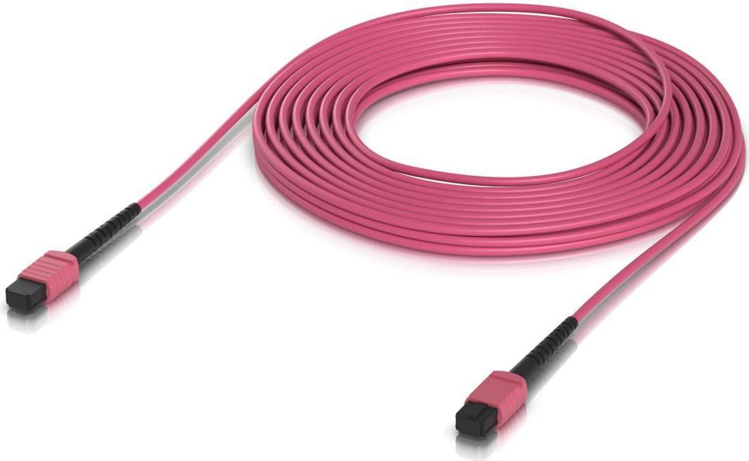 Ubiquiti Indoor OM4 multi-mode fiber B UPC connectors designed for 100G applications. 10M (UACC-OFC-MA-MPMP-10M) von Ubiquiti