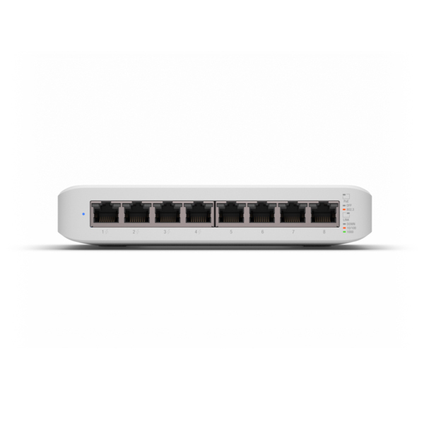 Ubiquiti Lite 8-Port PoE Managed Switch 8x Gigabit Ethernet (4x PoE+, max. 52W) von Ubiquiti