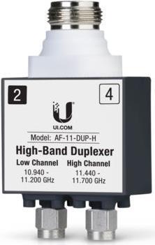 Ubiquiti Networks AF-11-DUP-H LWL-Steckverbinder Schwarz - Silber - Weiß 1 Stück(e) (AF-11-DUP-H) von Ubiquiti