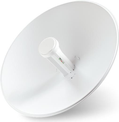 Ubiquiti Networks PBE-M5-400. Datenübertragungsrate (Maximum): 1000 Mbit/s. Antenne Zunahmeniveau (max): 25 dBi. Produktfarbe: Weiß, LED-Anzeigen: LAN, Leistung, WLAN, RAM-Speicher: 64 MB. Stromverbrauch (typisch): 8 W. Zertifizierung: FCC, IC, CE (11842) von Ubiquiti