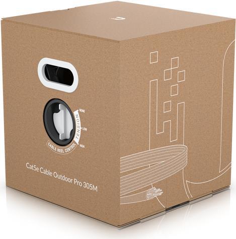 Ubiquiti Networks UACC-CABLE-C5E-OUTDOOR-PRO-305M-W Netzwerkkabel Weiß Cat5e S/UTP (STP) (UACC-CABLE-C5E-OUTDOOR-PRO-305M-W) von Ubiquiti