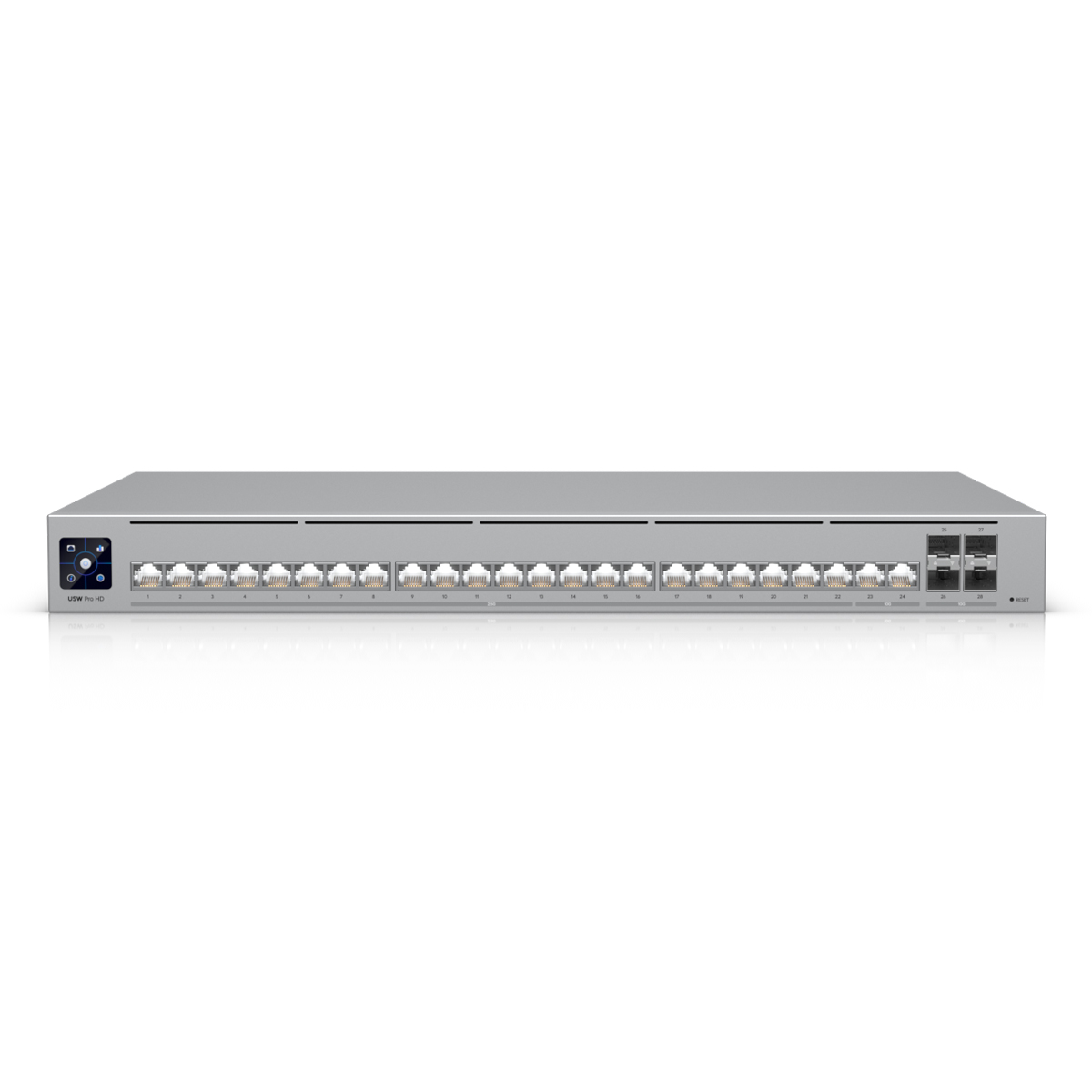 Ubiquiti Pro HD 24 Managed Switch 4x 10G SFP+, 2x 10G Ethernet, 22x 2.5G Ethernet Ubiquiti Pro HD 24 Managed Switch 4x 10G SFP+, 2x 10G Ethernet, 22x 2.5G Ethernet von Ubiquiti
