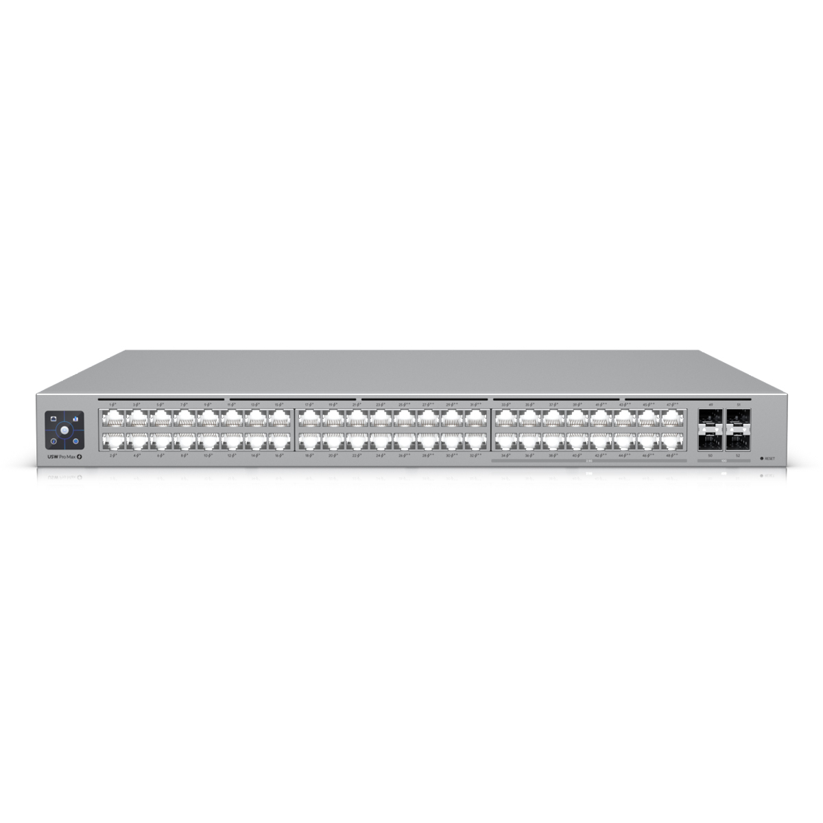 Ubiquiti Pro Max 48 PoE Managed Switch 4x 10G SFP+, 16x 2.5GbE (8x PoE++, 8x PoE+), 32x 1GbE (8x PoE++, 24x PoE+) von Ubiquiti