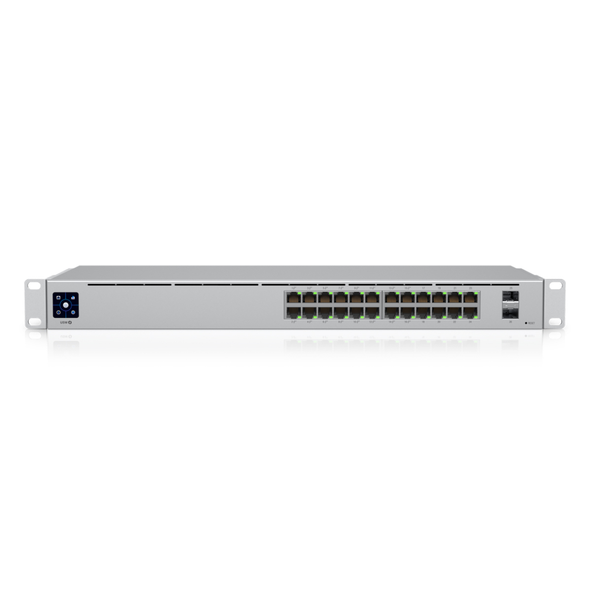 Ubiquiti Standard 24-Port PoE Managed Switch 24x Gigabit Ethernet (16x PoE+, max. 95W), 2x SFP von Ubiquiti