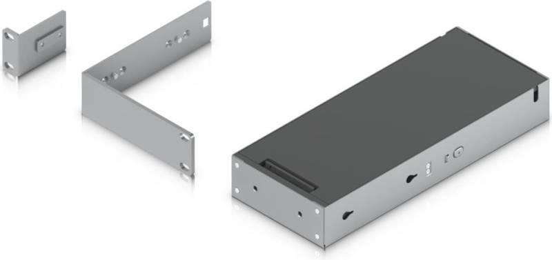 Ubiquiti UACC-Pro-Max-16-RM - Montageset - Schwarz - Silber - Polycarbonat (PC) - Stahl - USW-Pro-Max-16 - USW-Pro-Max-16-PoE (180W) - 115,1 mm - 280,9 mm (UACC-PRO-MAX-16-RM) von Ubiquiti