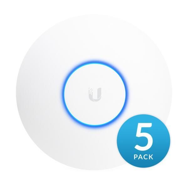 Ubiquiti UAP-AC-HD-5 UniFi HD 5er Pack WLAN-AC-Access-Point von Ubiquiti