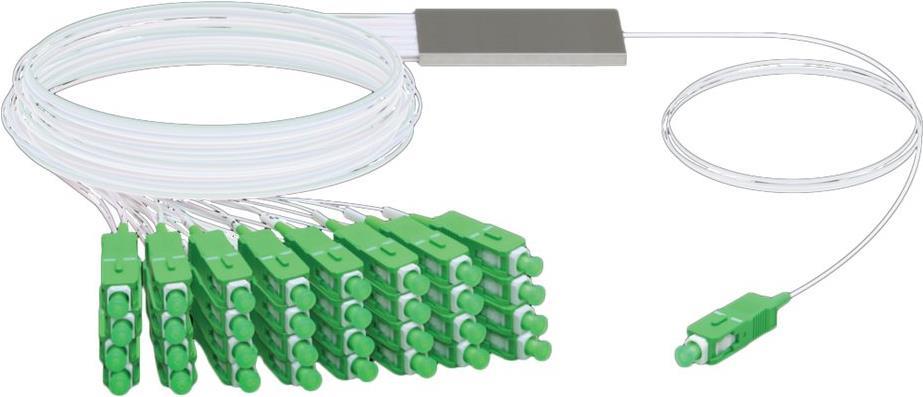Ubiquiti UFiber - Netzwerk-Splitter - SC/APC (M) bis SC/APC (M) - 1,5m - Glasfaser - G.657.A1 (UF-SPLITTER-32) von Ubiquiti