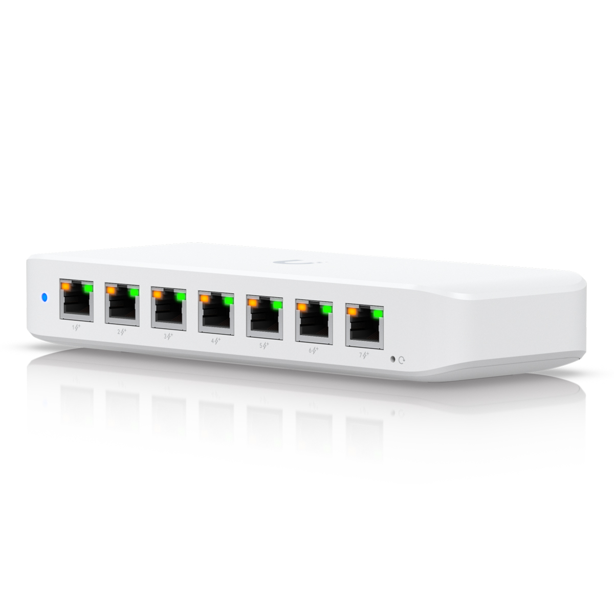 Ubiquiti Ultra 8-Port Managed Switch 8x Gigabit Ethernet (7x PoE+), 1x PoE++ (zur Stromversorgung) von Ubiquiti