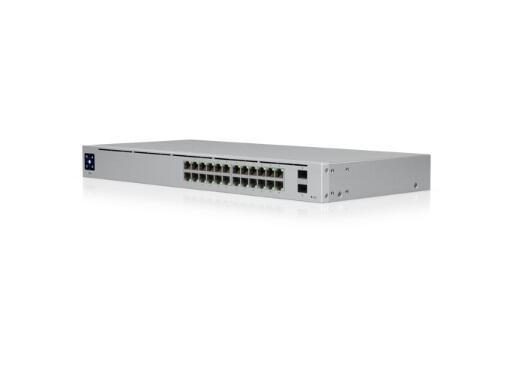 Ubiquiti UniFi Switch USW-24 managed Switch 24x 1GbE + 2x 1G SFP an Rack mont... von Ubiquiti