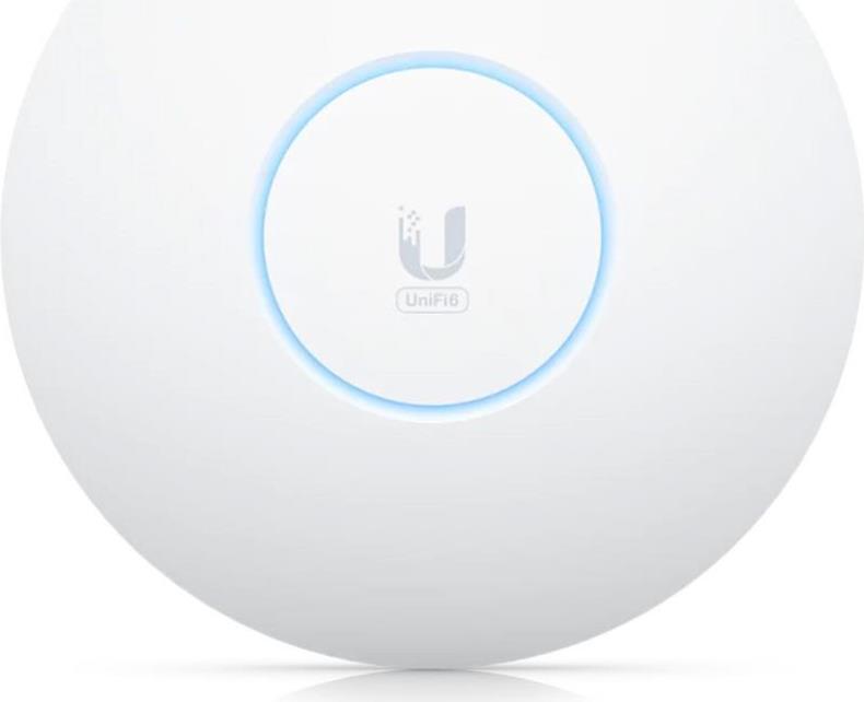 Ubiquiti UniFi WiFi 6 Enterprise Indoor Access Point, 2.4/5/6 GHz, 2.5 GbE, 600+ Clients WiFi (U6-ENTERPRISE_D) von Ubiquiti