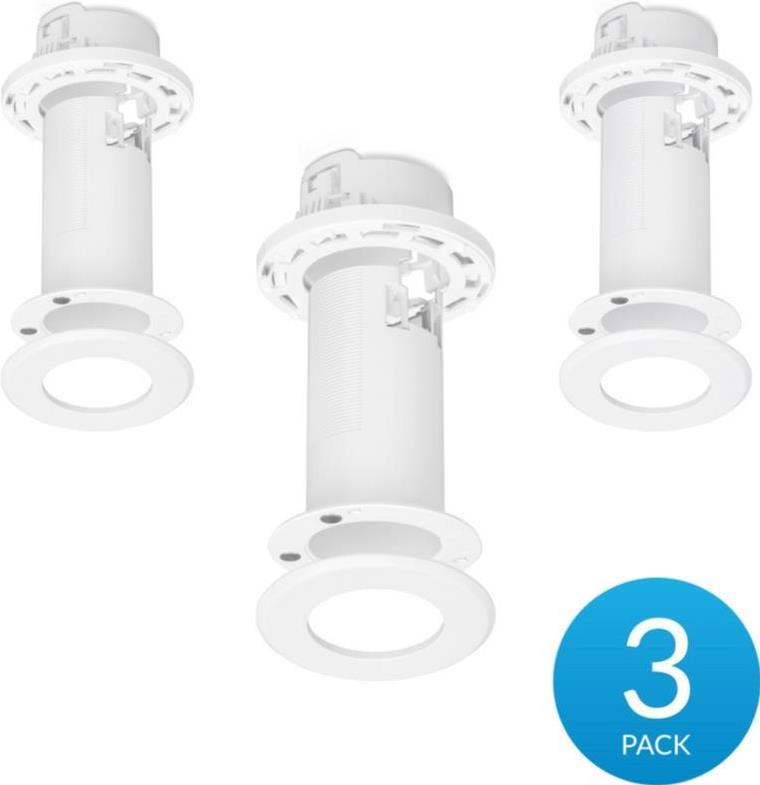 Ubiquiti - Wireless Access-Point Montageset - Deckenmontage möglich (Packung mit 3) - für Unifi FlexHD (FLEXHD-CM-3) von Ubiquiti