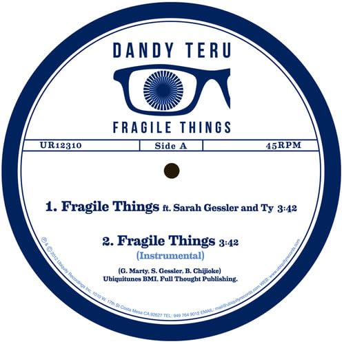 Fragile Things [Vinyl Single] von Ubiquity